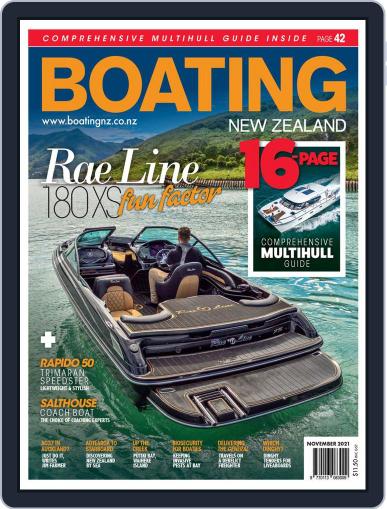 Boating NZ November 1st, 2021 Digital Back Issue Cover