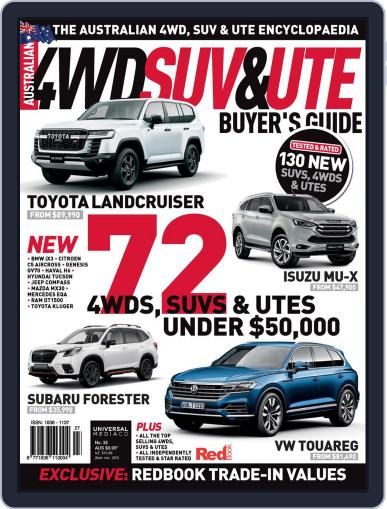 Australian 4WD & SUV Buyer's Guide September 1st, 2021 Digital Back Issue Cover