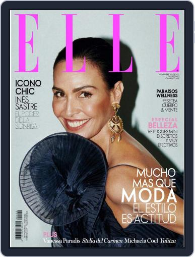 Elle España November 1st, 2021 Digital Back Issue Cover