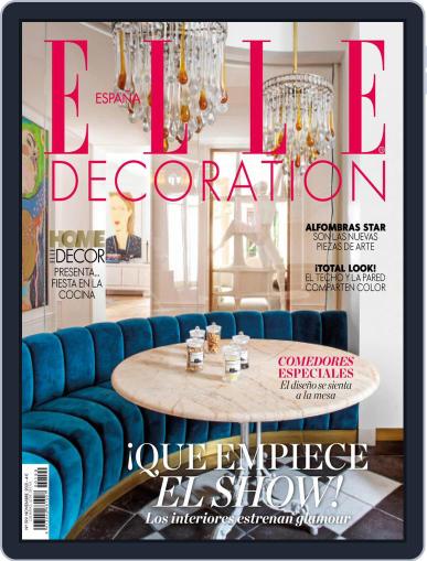 Elle Decoration Espana (Digital) November 1st, 2021 Issue Cover