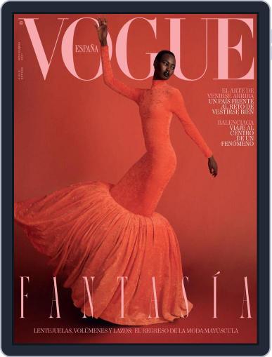 Vogue España November 1st, 2021 Digital Back Issue Cover