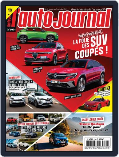 L'auto-journal October 21st, 2021 Digital Back Issue Cover