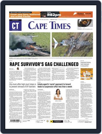 Cape Times October 21st, 2021 Digital Back Issue Cover