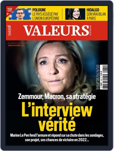 Valeurs Actuelles October 21st, 2021 Digital Back Issue Cover
