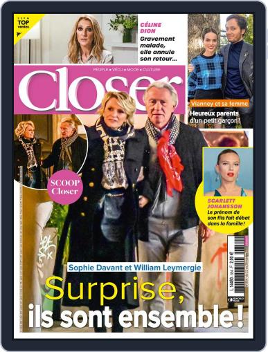 Closer France October 22nd, 2021 Digital Back Issue Cover