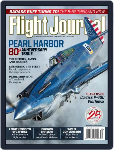 Flight Journal November 1st, 2021 Digital Back Issue Cover