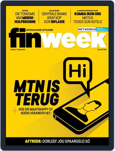 Finweek - Afrikaans October 22nd, 2021 Digital Back Issue Cover