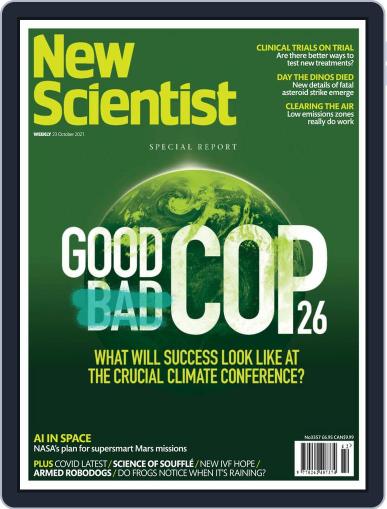 New Scientist International Edition October 23rd, 2021 Digital Back Issue Cover