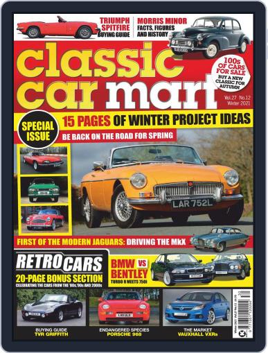 Classic Car Mart October 19th, 2021 Digital Back Issue Cover