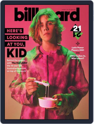 Billboard October 9th, 2021 Digital Back Issue Cover