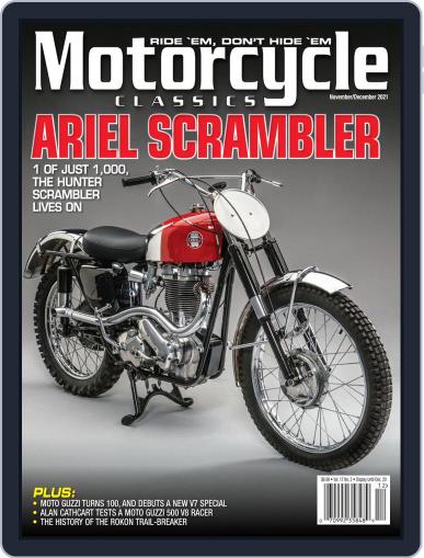 Motorcycle Classics November 1st, 2021 Digital Back Issue Cover
