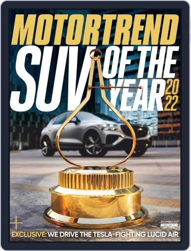MotorTrend December 1st, 2021 Digital Back Issue Cover