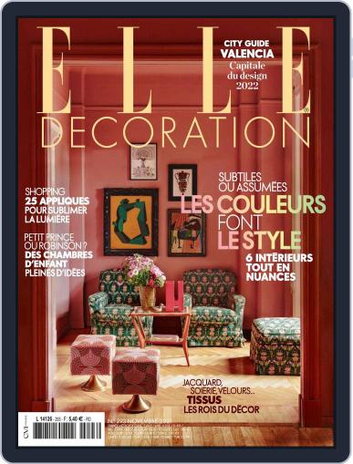 Elle Décoration France November 1st, 2021 Digital Back Issue Cover