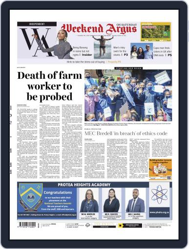Weekend Argus Saturday October 23rd, 2021 Digital Back Issue Cover