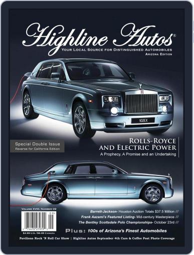 Highline Autos September 1st, 2021 Digital Back Issue Cover