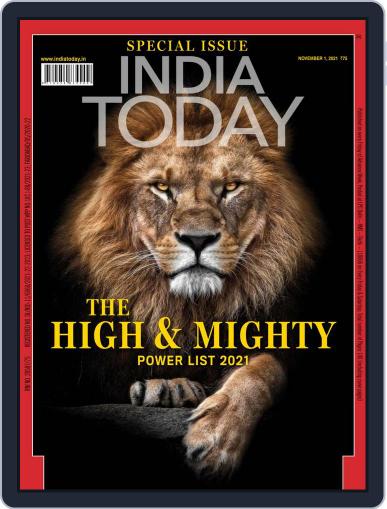 India Today November 1st, 2021 Digital Back Issue Cover