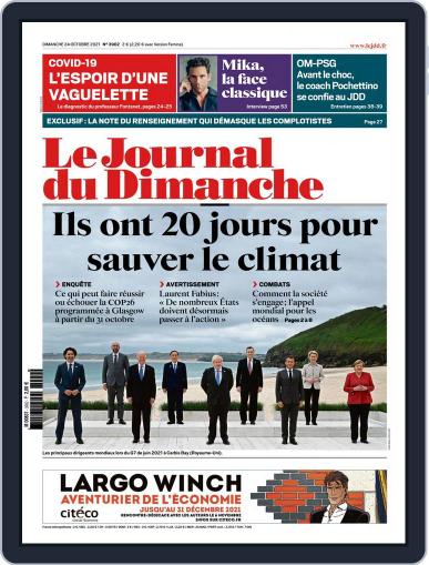 Le Journal du dimanche October 24th, 2021 Digital Back Issue Cover
