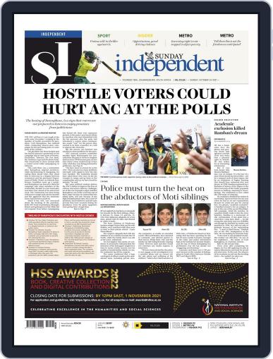 Sunday Independent October 24th, 2021 Digital Back Issue Cover