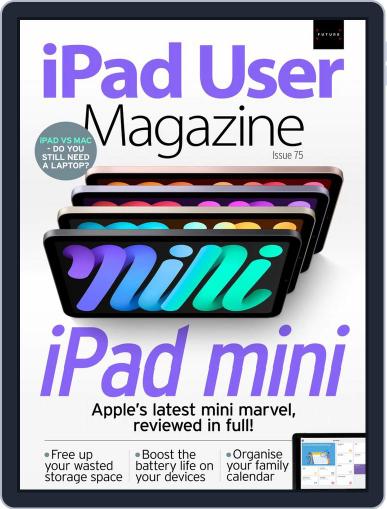 Ipad User September 1st, 2021 Digital Back Issue Cover