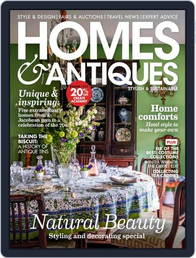 Homes & Antiques November 1st, 2021 Digital Back Issue Cover