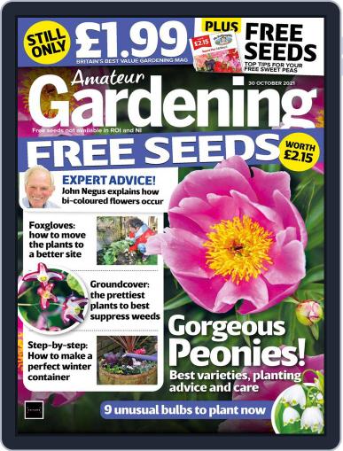 Amateur Gardening October 30th, 2021 Digital Back Issue Cover