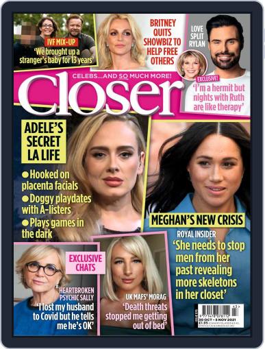 Closer October 30th, 2021 Digital Back Issue Cover