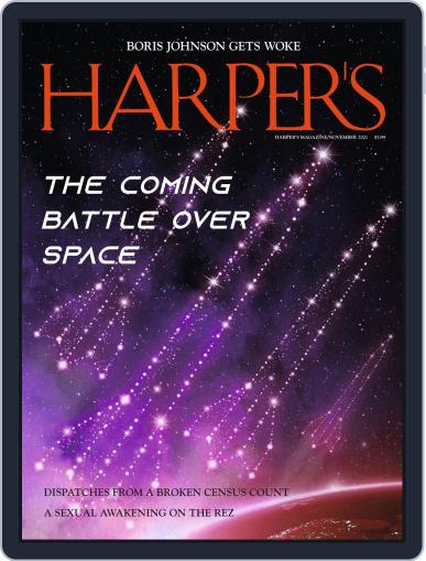 Harper's November 1st, 2021 Digital Back Issue Cover