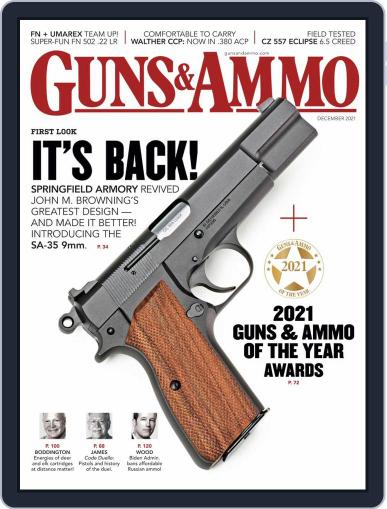 Guns & Ammo December 1st, 2021 Digital Back Issue Cover