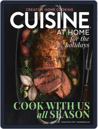 Cuisine at home November 1st, 2021 Digital Back Issue Cover