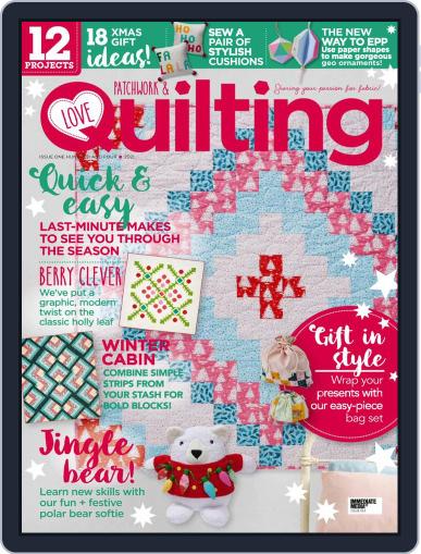 Love Patchwork & Quilting December 1st, 2021 Digital Back Issue Cover
