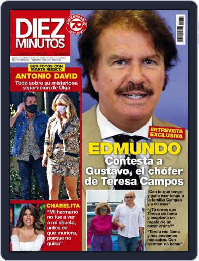 Diez Minutos November 3rd, 2021 Digital Back Issue Cover