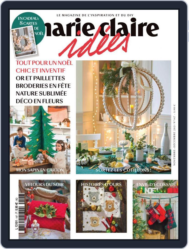 Marie Claire Idées (Digital) Subscription                    November 1st, 2021 Issue