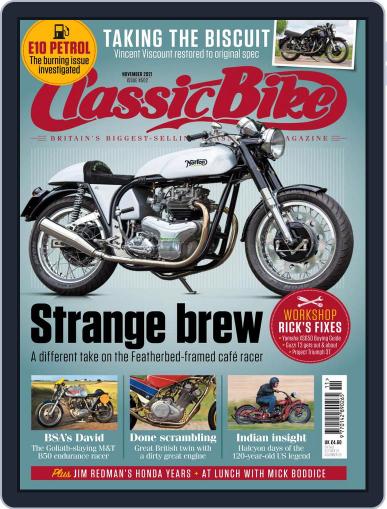 Classic Bike October 27th, 2021 Digital Back Issue Cover
