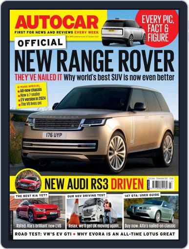 Autocar (Digital) October 27th, 2021 Issue Cover