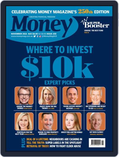 Money Australia November 1st, 2021 Digital Back Issue Cover