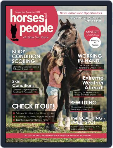 Horses and People November 1st, 2021 Digital Back Issue Cover