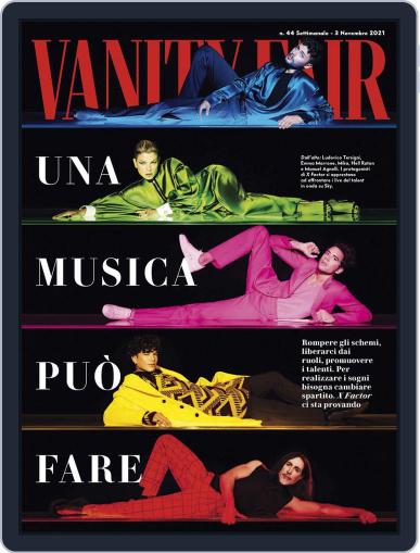Vanity Fair Italia November 3rd, 2021 Digital Back Issue Cover