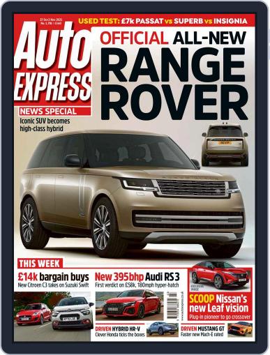 Auto Express October 27th, 2021 Digital Back Issue Cover