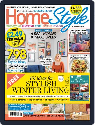 HomeStyle United Kingdom November 1st, 2021 Digital Back Issue Cover