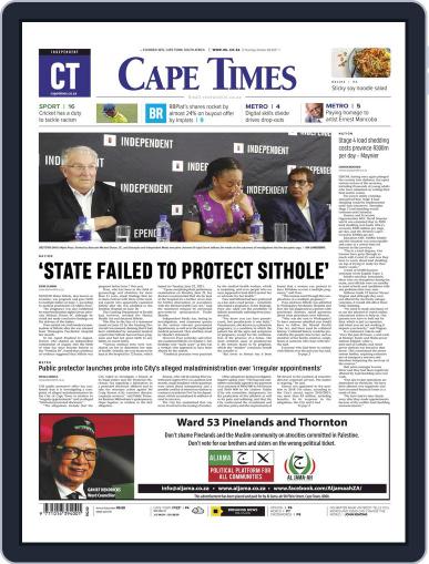 Cape Times October 28th, 2021 Digital Back Issue Cover