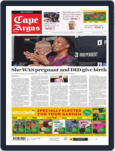 Cape Argus October 28th, 2021 Digital Back Issue Cover