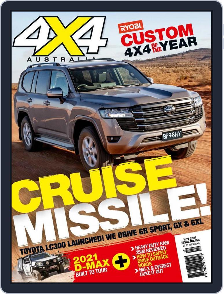 4x4 Magazine Australia (Digital) Subscription                    November 1st, 2021 Issue
