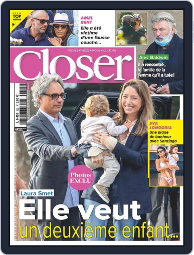 Closer France October 29th, 2021 Digital Back Issue Cover