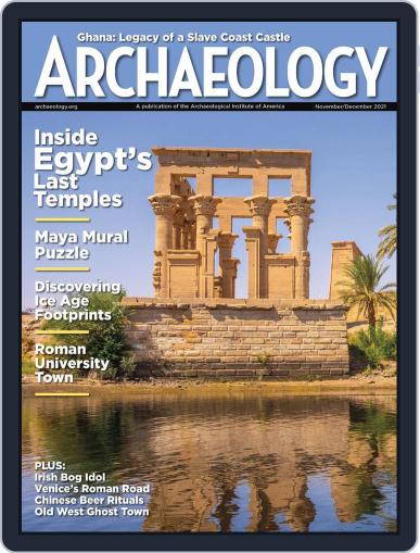 ARCHAEOLOGY November 1st, 2021 Digital Back Issue Cover