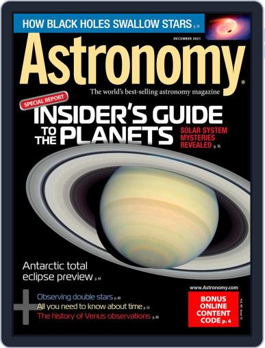 Astronomy December 1st, 2021 Digital Back Issue Cover