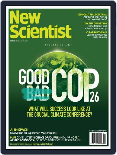 New Scientist October 23rd, 2021 Digital Back Issue Cover