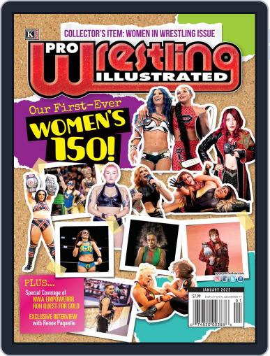 Pro Wrestling Illustrated January 1st, 2022 Digital Back Issue Cover