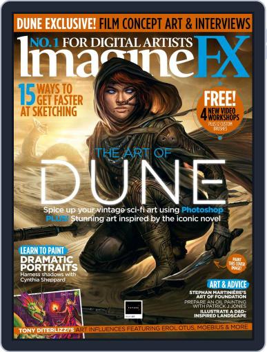 ImagineFX October 22nd, 2021 Digital Back Issue Cover