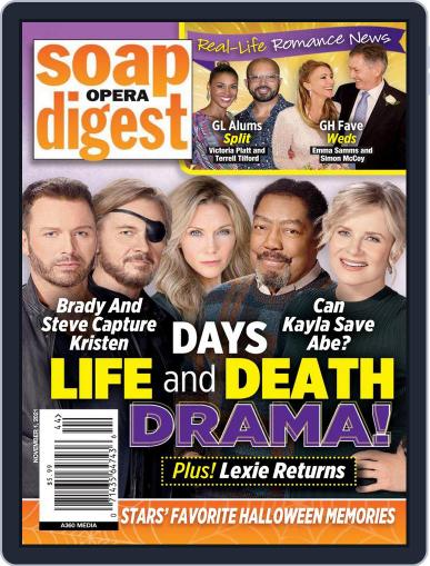 Soap Opera Digest November 1st, 2021 Digital Back Issue Cover