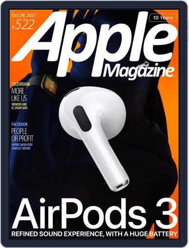 AppleMagazine October 29th, 2021 Digital Back Issue Cover